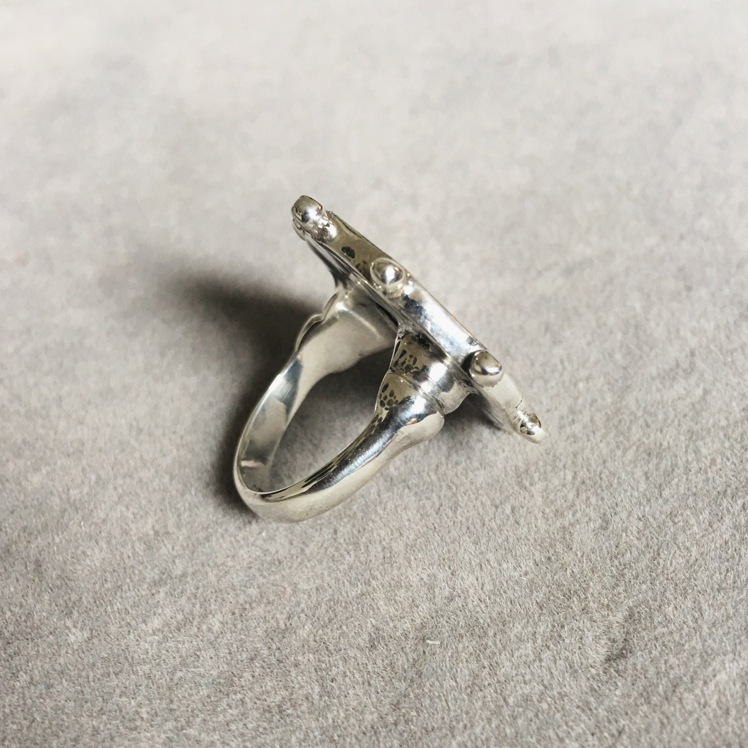 Krone Silver Coin Ring