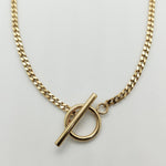 Diana Cable Toggle Necklace