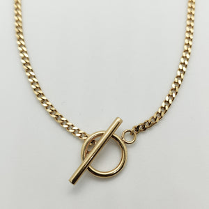 Diana Cable Toggle Necklace