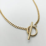 Diana Cable Toggle Necklace