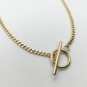 Diana Cable Toggle Necklace