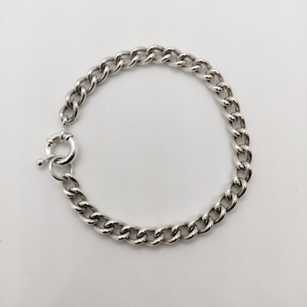 Small Heavy Reworked Vintage Belcher Bracelet