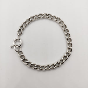 Small Heavy Reworked Vintage Belcher Bracelet
