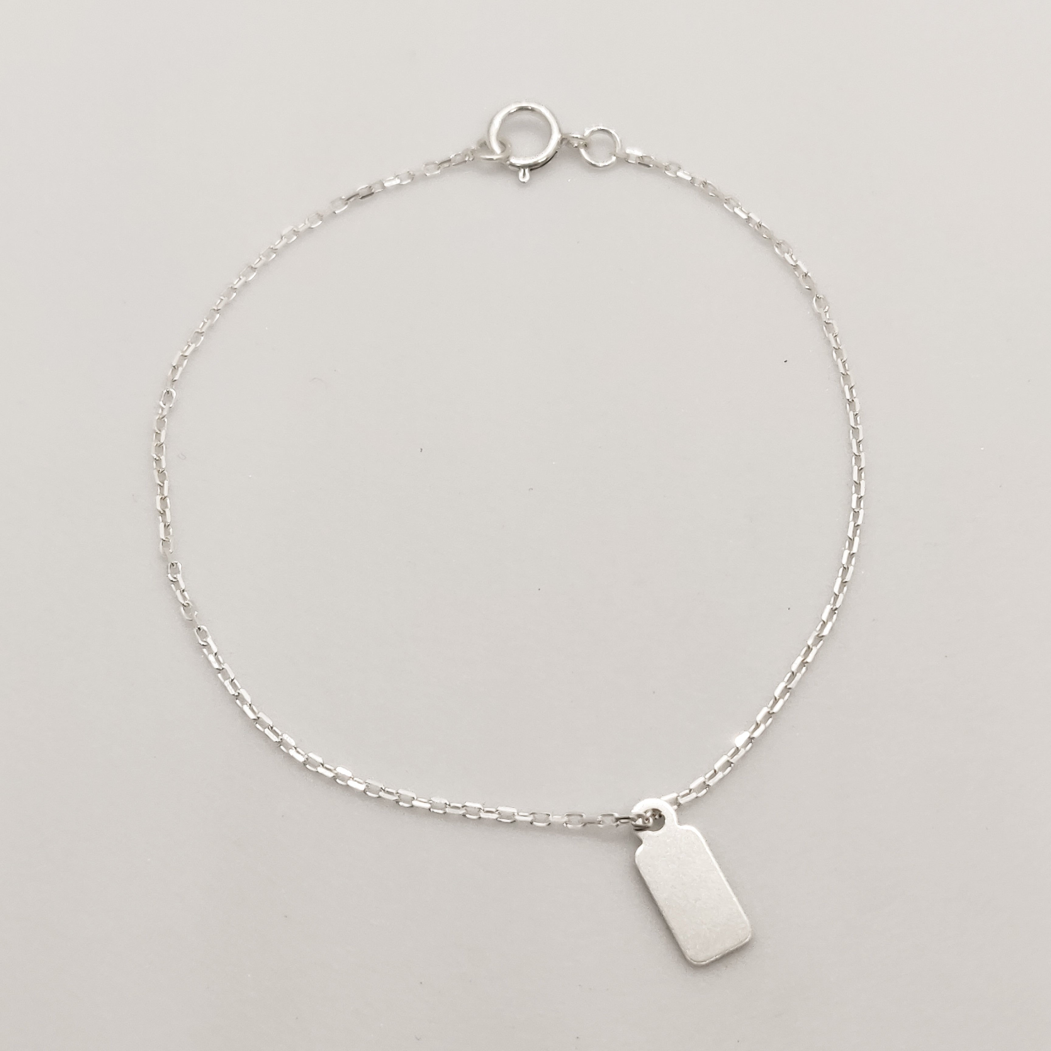 Amara Silver Personalised Bracelet