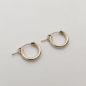 Mini Rani Gold Huggie Hoops