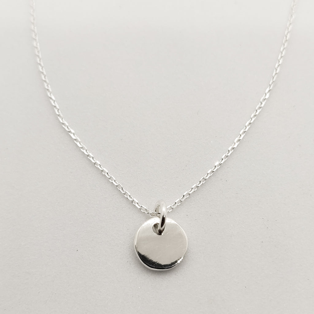 Personalised Silver Pendant Necklace