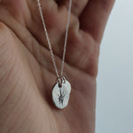 Personalised Jia Silver Starburst Necklace