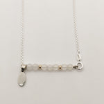 Athena Moonstone Personalised Necklace