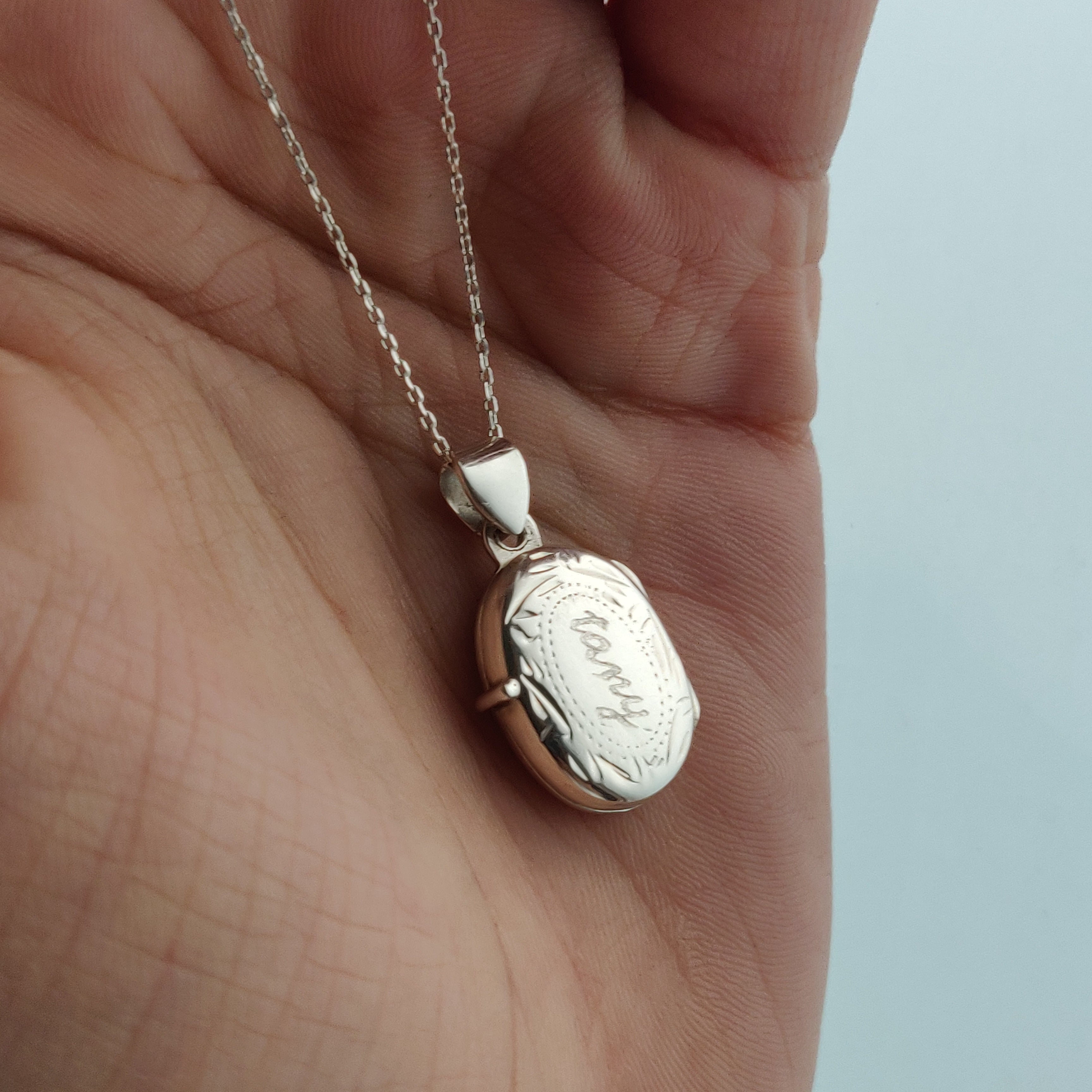 Signature Personalised Locket Necklace