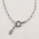Convertible Elina Paperclip Statement Necklace & Bracelet