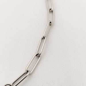 Convertible Elina Paperclip Statement Necklace & Bracelet