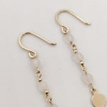 Delicate Agate Dew Drop Earrings