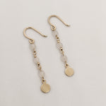 Delicate Agate Dew Drop Earrings
