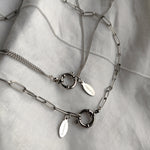 Convertible Elina Paperclip Statement Necklace & Bracelet