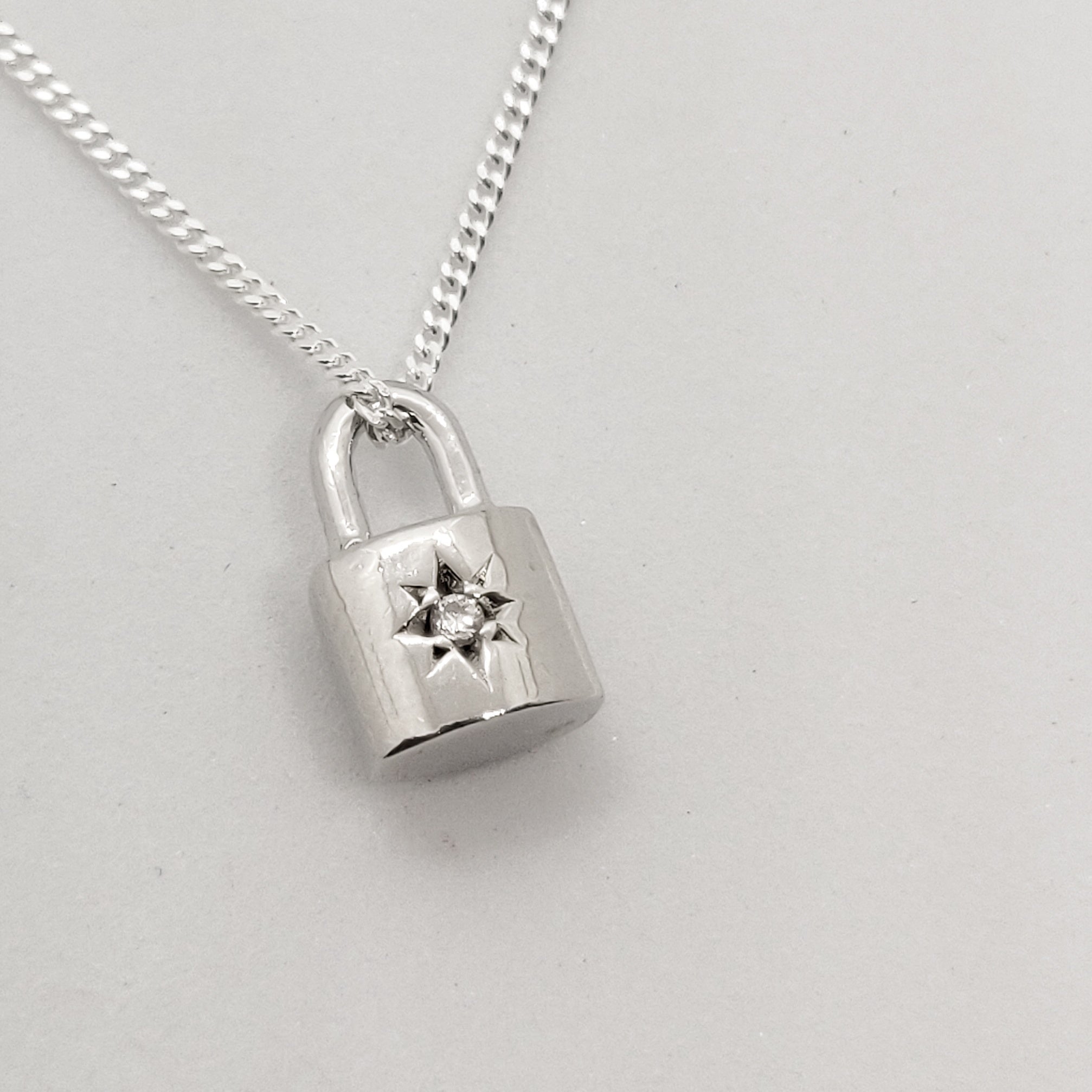 Jia Padlock Necklace