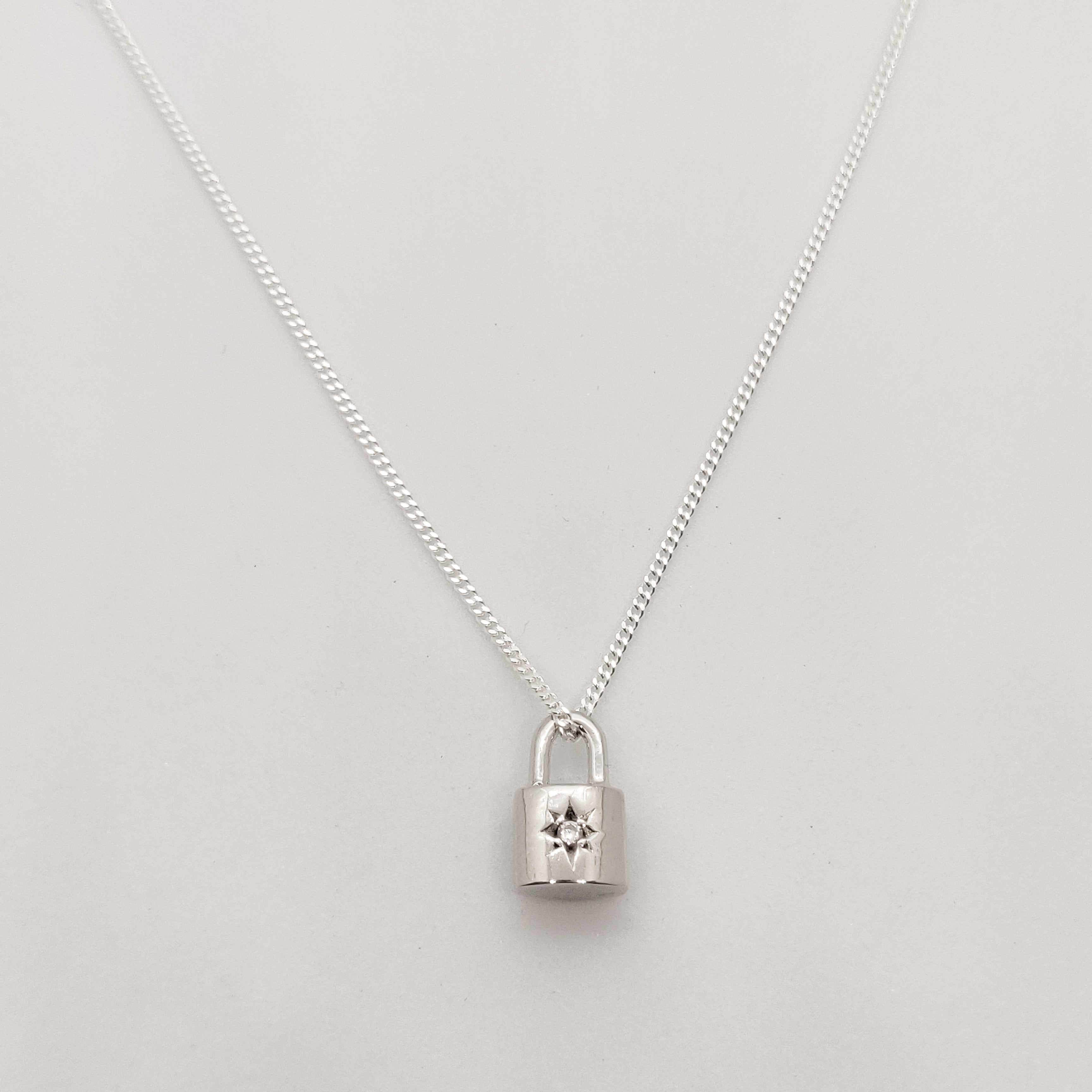 Jia Padlock Necklace