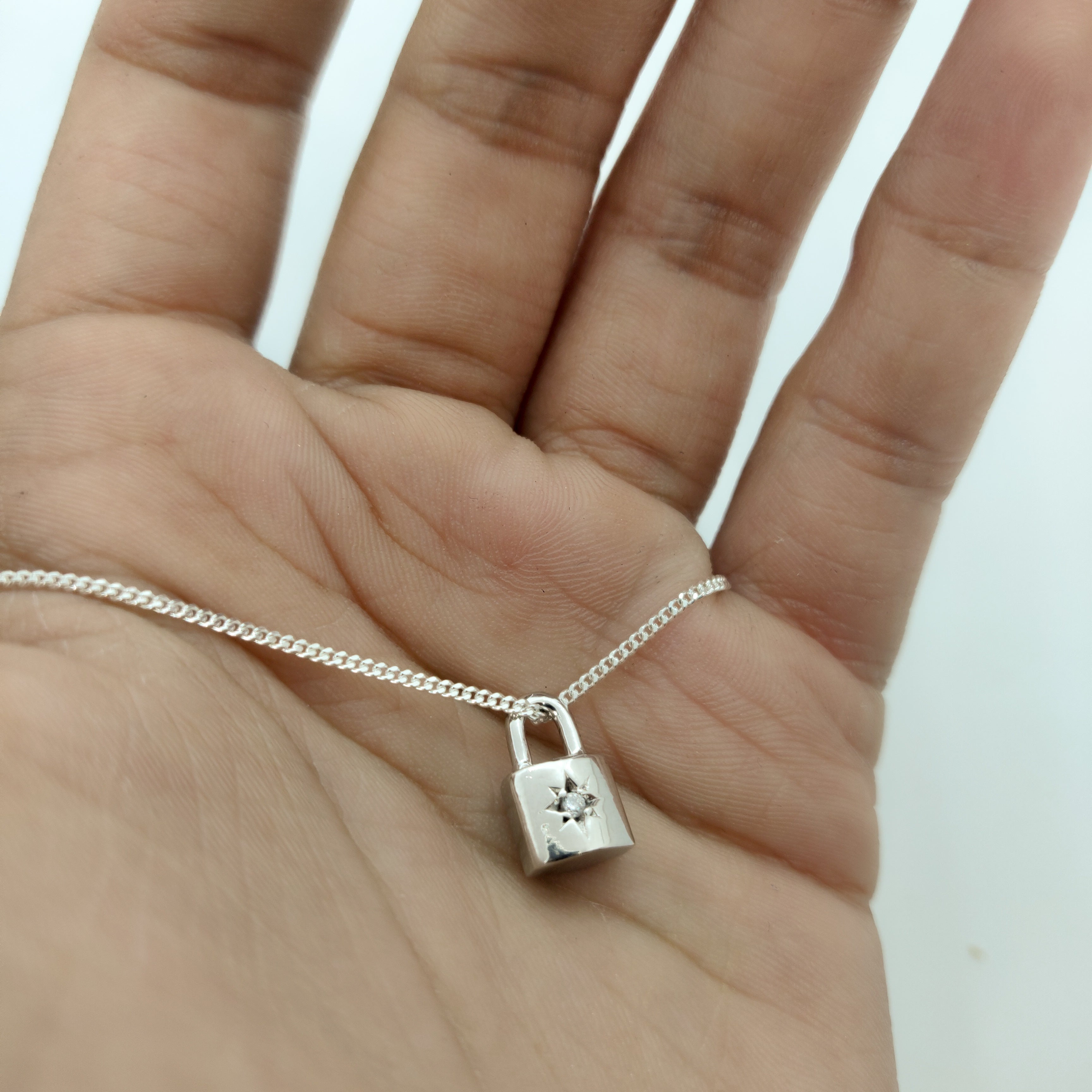 Jia Padlock Necklace