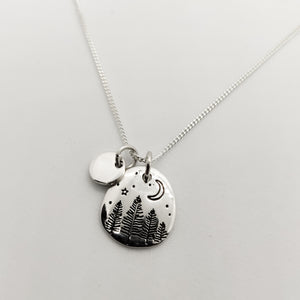 Personalised Into the Woods Necklace