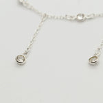 Dew Droplets Silver Necklace