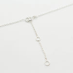 Dew Droplets Silver Necklace