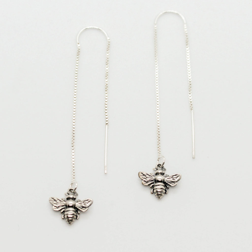 Bee Threader Earrings