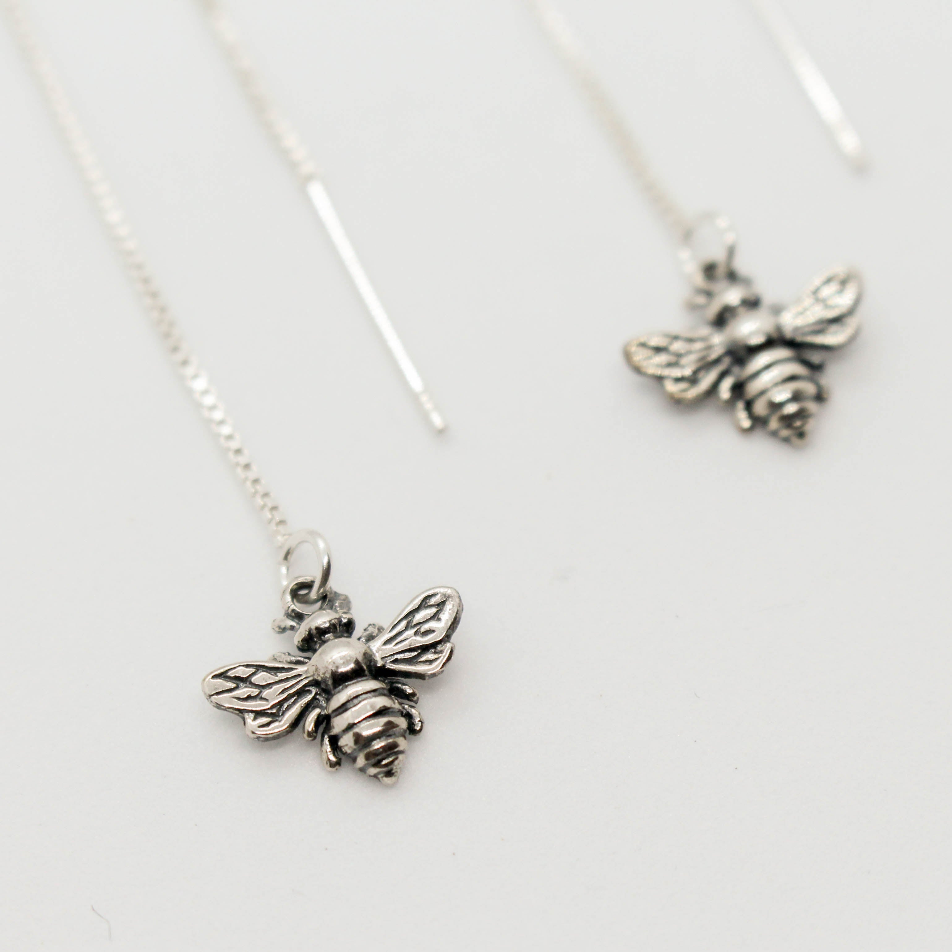 Bee on sale threader earrings